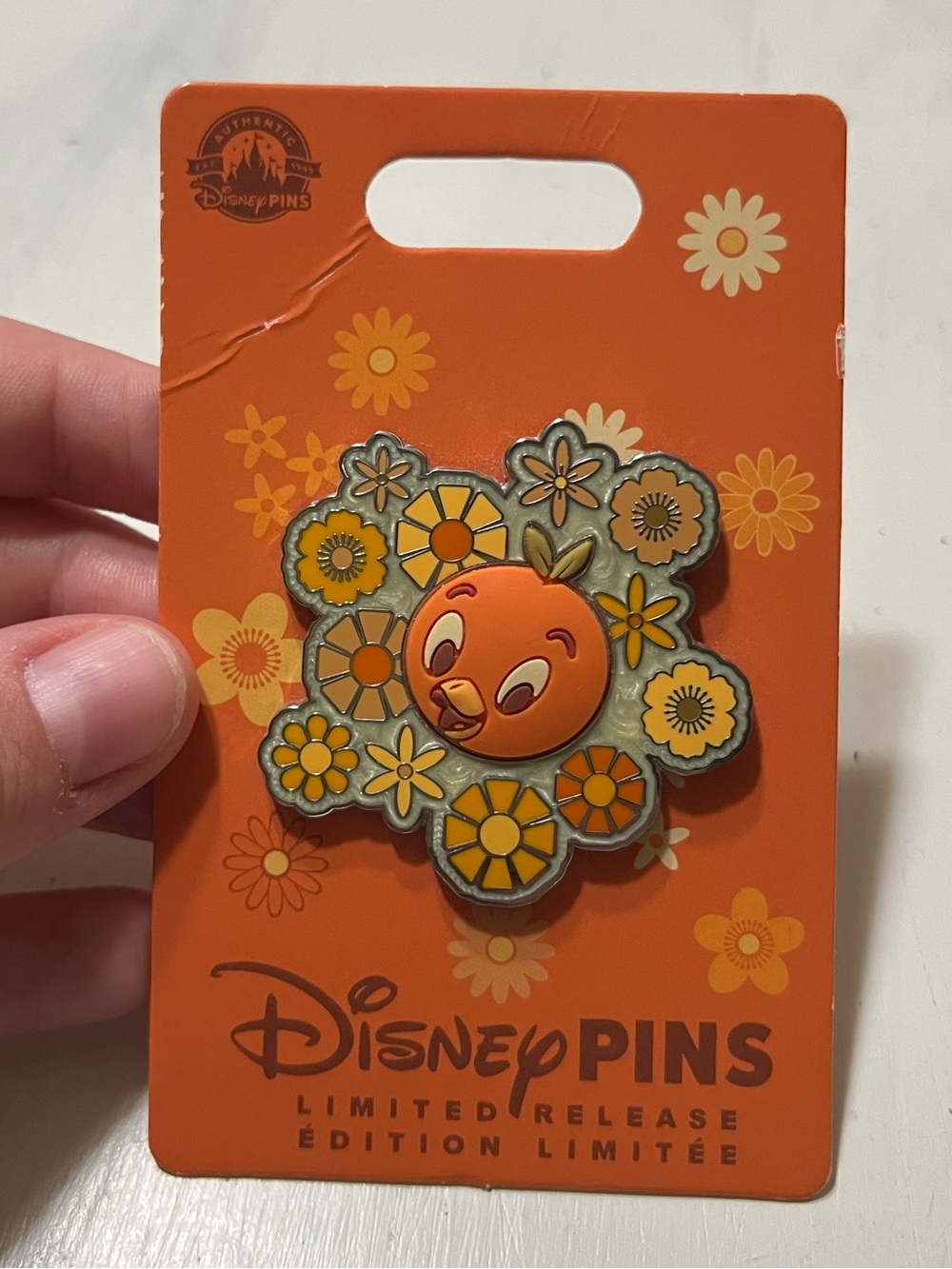 Disney Parks Limited Release Orange Bird Epcot International Flower & Garden Pin